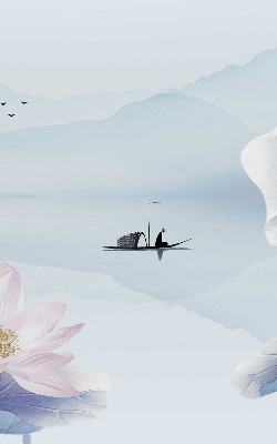 Rolgordijn voor het raam Een visser op een boot