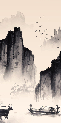 Rolgordijn voor het raam Rotsen