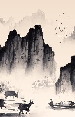 Rolgordijn voor het raam Rotsen