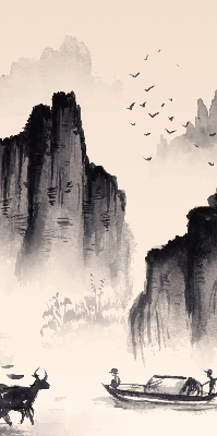 Rolgordijn voor het raam Rotsen