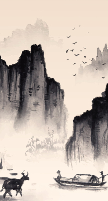 Rolgordijn voor het raam Rotsen