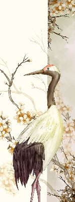 Rolgordijn verduisterend Een kraan in de struik