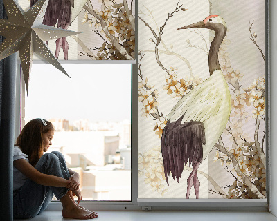 Rolgordijn verduisterend Een kraan in de struik