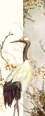 Rolgordijn verduisterend Een kraan in de struik