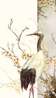 Rolgordijn verduisterend Een kraan in de struik