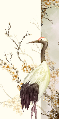 Rolgordijn verduisterend Een kraan in de struik