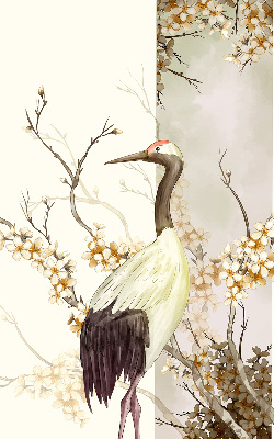 Rolgordijn verduisterend Een kraan in de struik