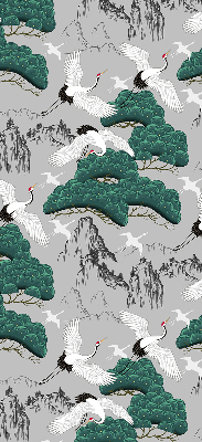 Rolgordijn verduisterend Vliegende Kranen