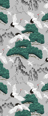 Rolgordijn verduisterend Vliegende Kranen