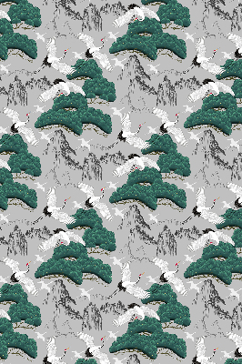 Rolgordijn verduisterend Vliegende Kranen