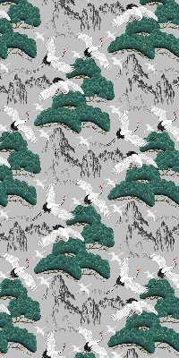 Rolgordijn verduisterend Vliegende Kranen