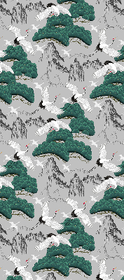 Rolgordijn verduisterend Vliegende Kranen