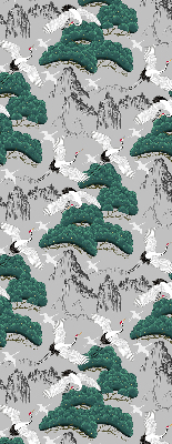 Rolgordijn verduisterend Vliegende Kranen