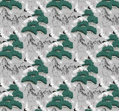 Rolgordijn verduisterend Vliegende Kranen