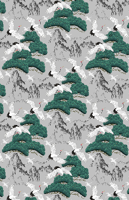 Rolgordijn verduisterend Vliegende Kranen