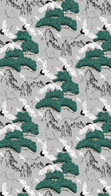 Rolgordijn verduisterend Vliegende Kranen