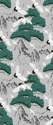 Rolgordijn verduisterend Vliegende Kranen