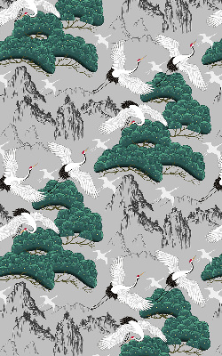 Rolgordijn verduisterend Vliegende Kranen