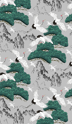 Rolgordijn verduisterend Vliegende Kranen