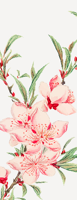 Rolgordijn verduisterend Roze bloem