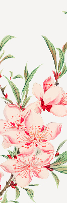 Rolgordijn verduisterend Roze bloem