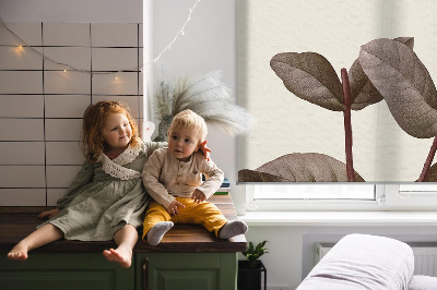 Rolgordijn verduisterend Vallende bloem