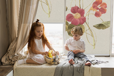 Rolgordijn verduisterend Bloem