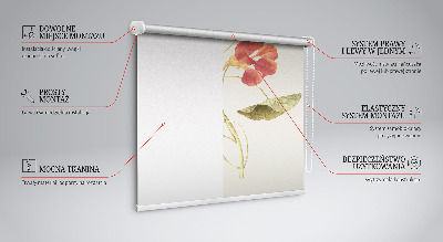 Rolgordijn verduisterend Bloem