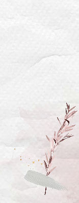 Rolgordijn voor het raam Een verfrommeld stukje papier