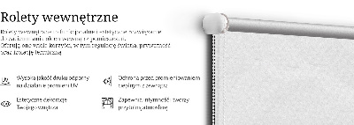 Rolgordijn voor het raam Een verfrommeld stukje papier