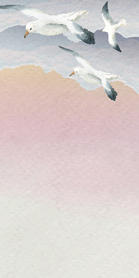 Rolgordijn verduisterend Vliegende vogels