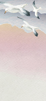 Rolgordijn verduisterend Vliegende vogels