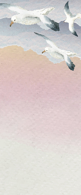 Rolgordijn verduisterend Vliegende vogels