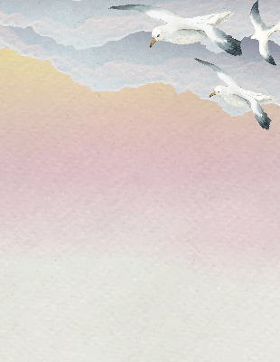 Rolgordijn verduisterend Vliegende vogels