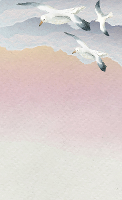 Rolgordijn verduisterend Vliegende vogels