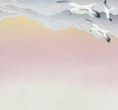 Rolgordijn verduisterend Vliegende vogels