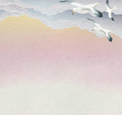 Rolgordijn verduisterend Vliegende vogels