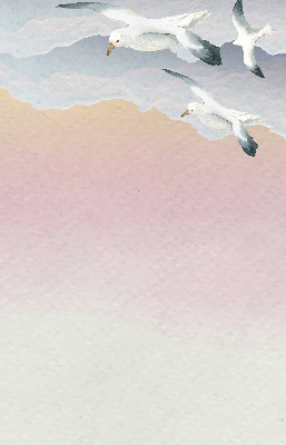 Rolgordijn verduisterend Vliegende vogels