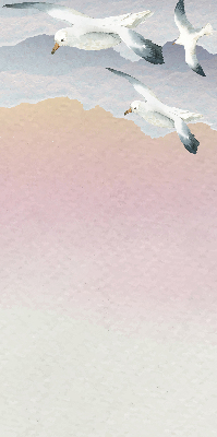 Rolgordijn verduisterend Vliegende vogels