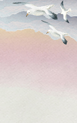 Rolgordijn verduisterend Vliegende vogels