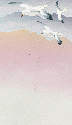 Rolgordijn verduisterend Vliegende vogels