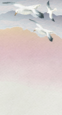 Rolgordijn verduisterend Vliegende vogels