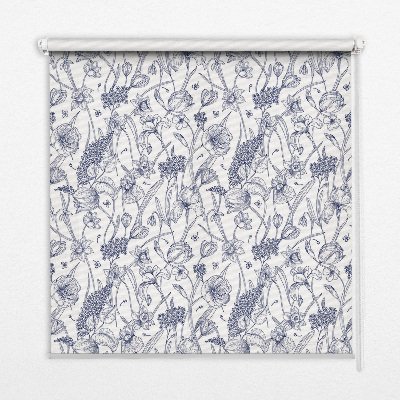 Rolgordijn verduisterend Wilde bloemen