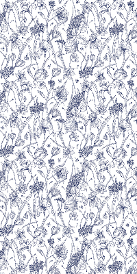 Rolgordijn verduisterend Wilde bloemen