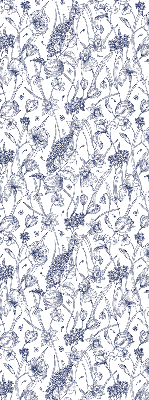 Rolgordijn verduisterend Wilde bloemen