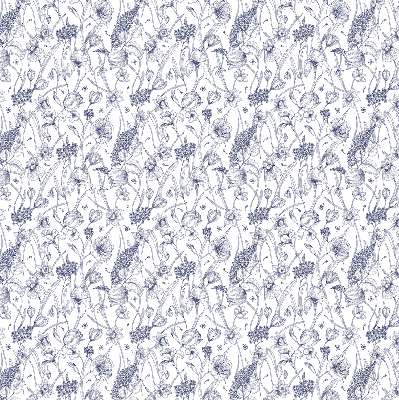 Rolgordijn verduisterend Wilde bloemen