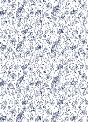 Rolgordijn verduisterend Wilde bloemen