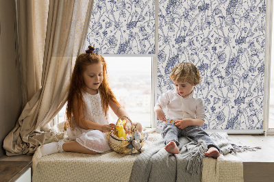 Rolgordijn verduisterend Wilde bloemen