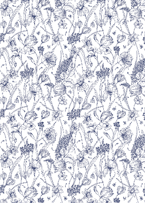 Rolgordijn verduisterend Wilde bloemen