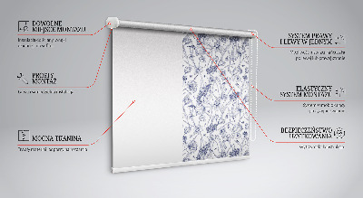 Rolgordijn verduisterend Wilde bloemen